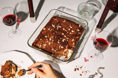 Festive dessert in a glass: gingerbread tiramisu prepared very easily