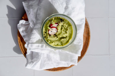 Creamy Avocado Dip with White Beans