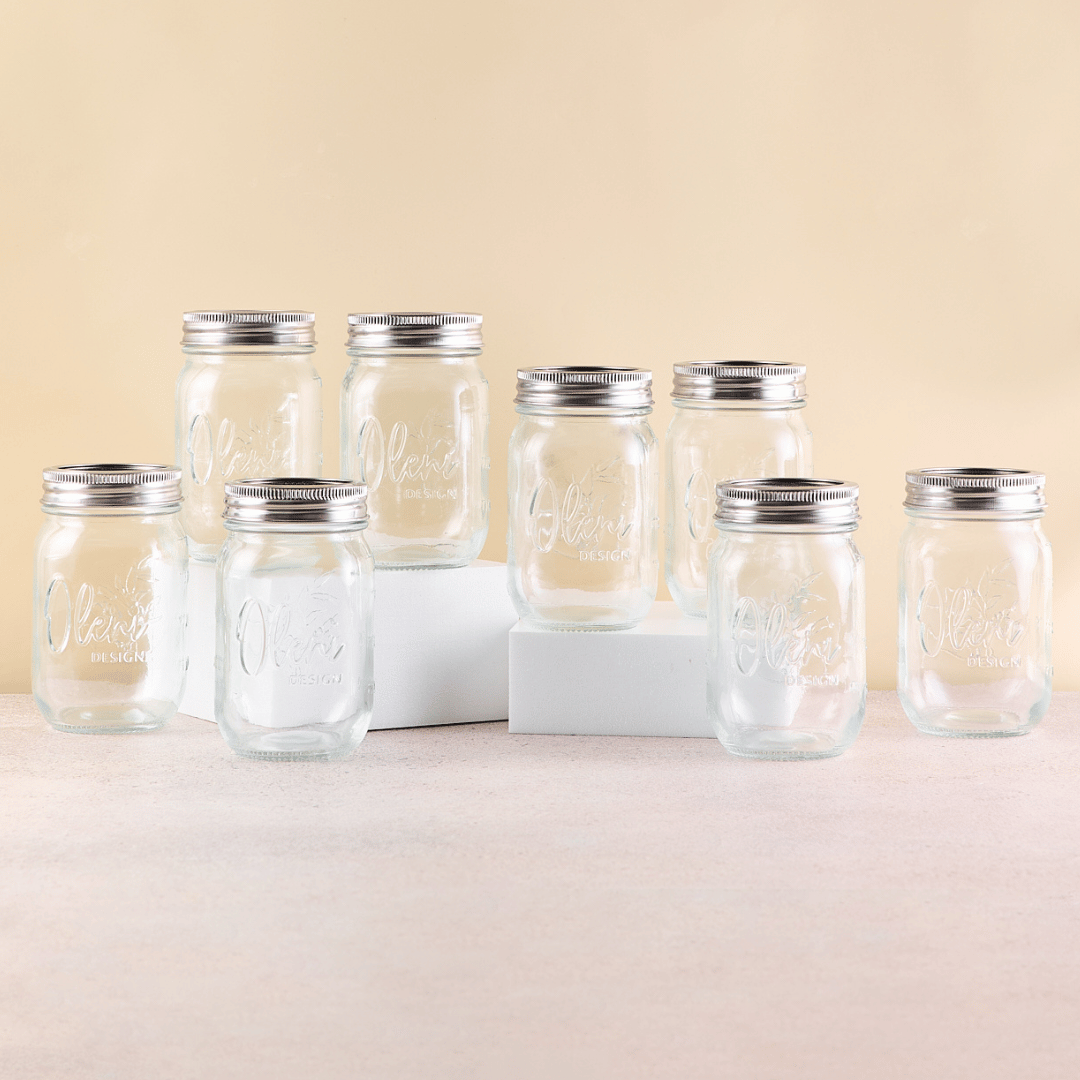 Oleni Mason Jar Regular 0.5 Liter Lieblingsglas