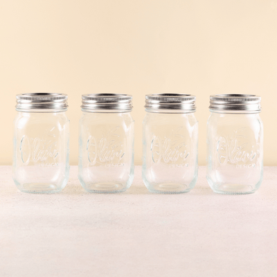 Oleni Mason Jar Regular 0.5 Liter Lieblingsglas