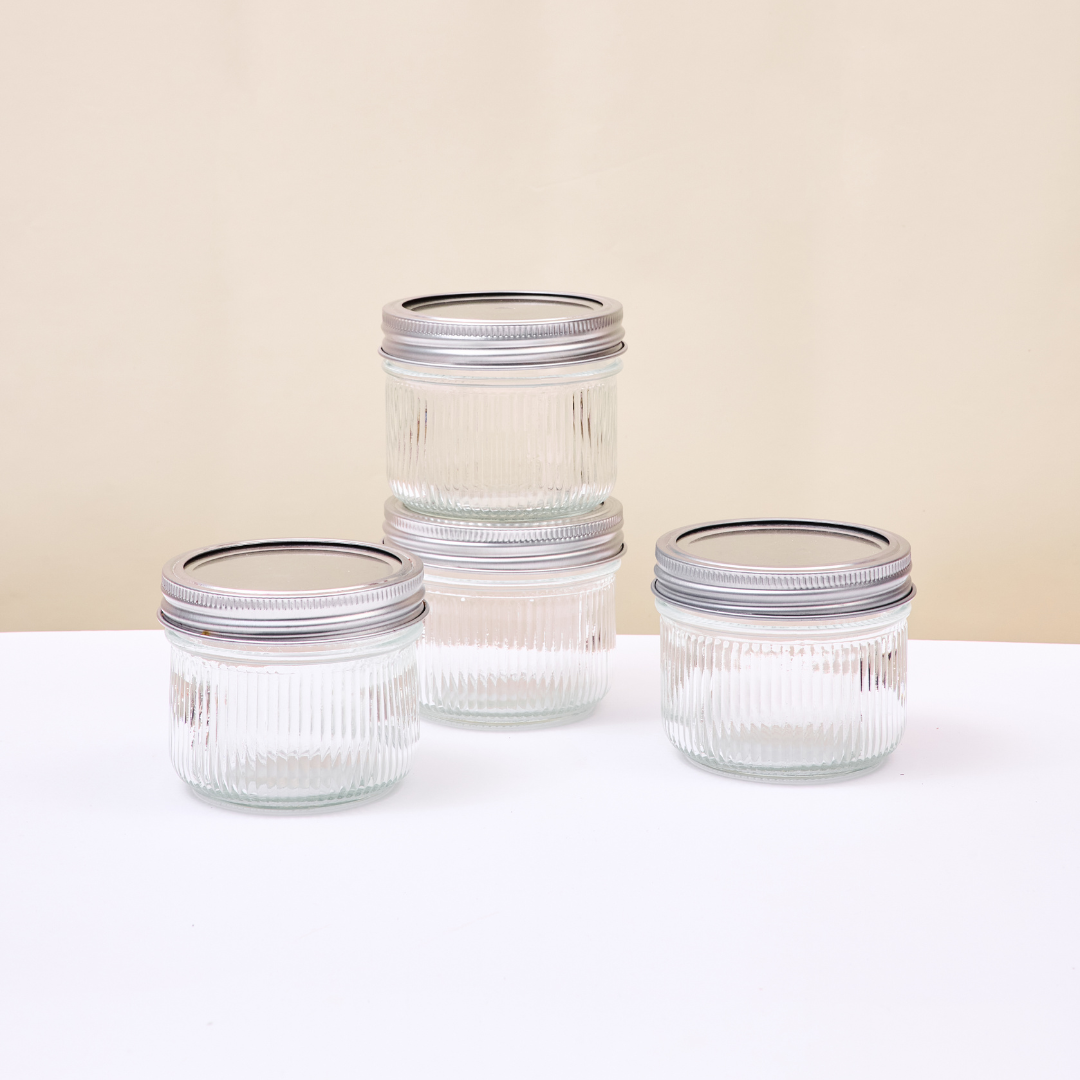 LIEBLINGSGLAS Ripple Mason Jar S