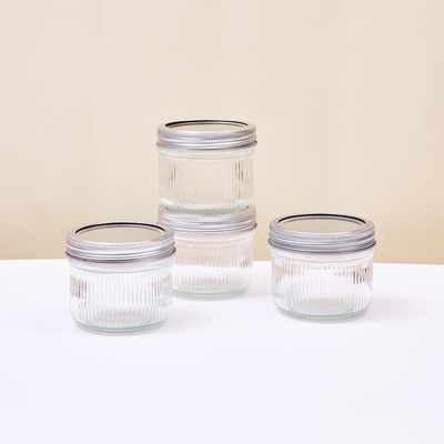 LIEBLINGSGLAS Ripple Mason Jar S