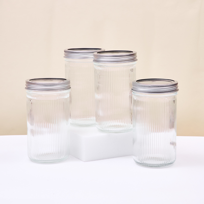 LIEBLINGSGLAS Ripple Mason Jar L