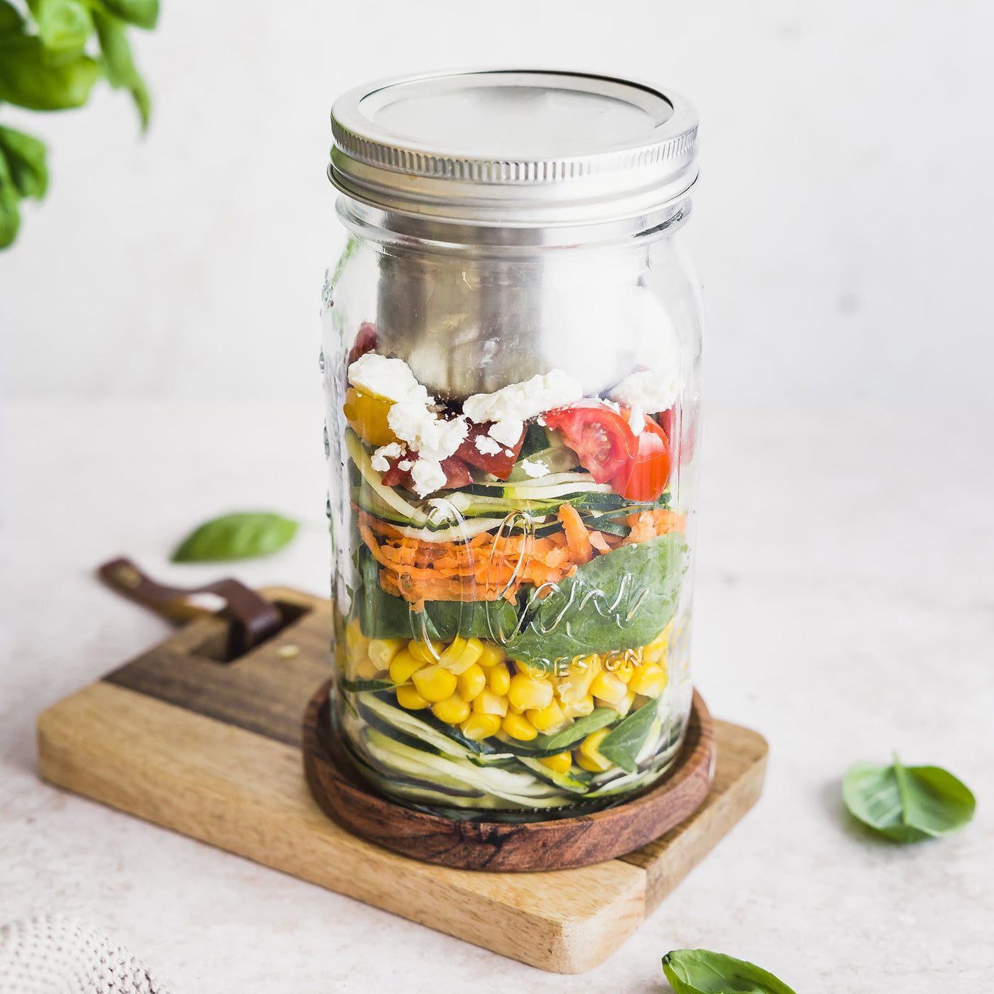 Oleni Mason Jar | Wide | 1 Liter (Lieblingsclub)